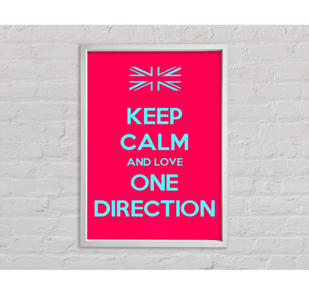 Keep Calm One Direction - Drucken