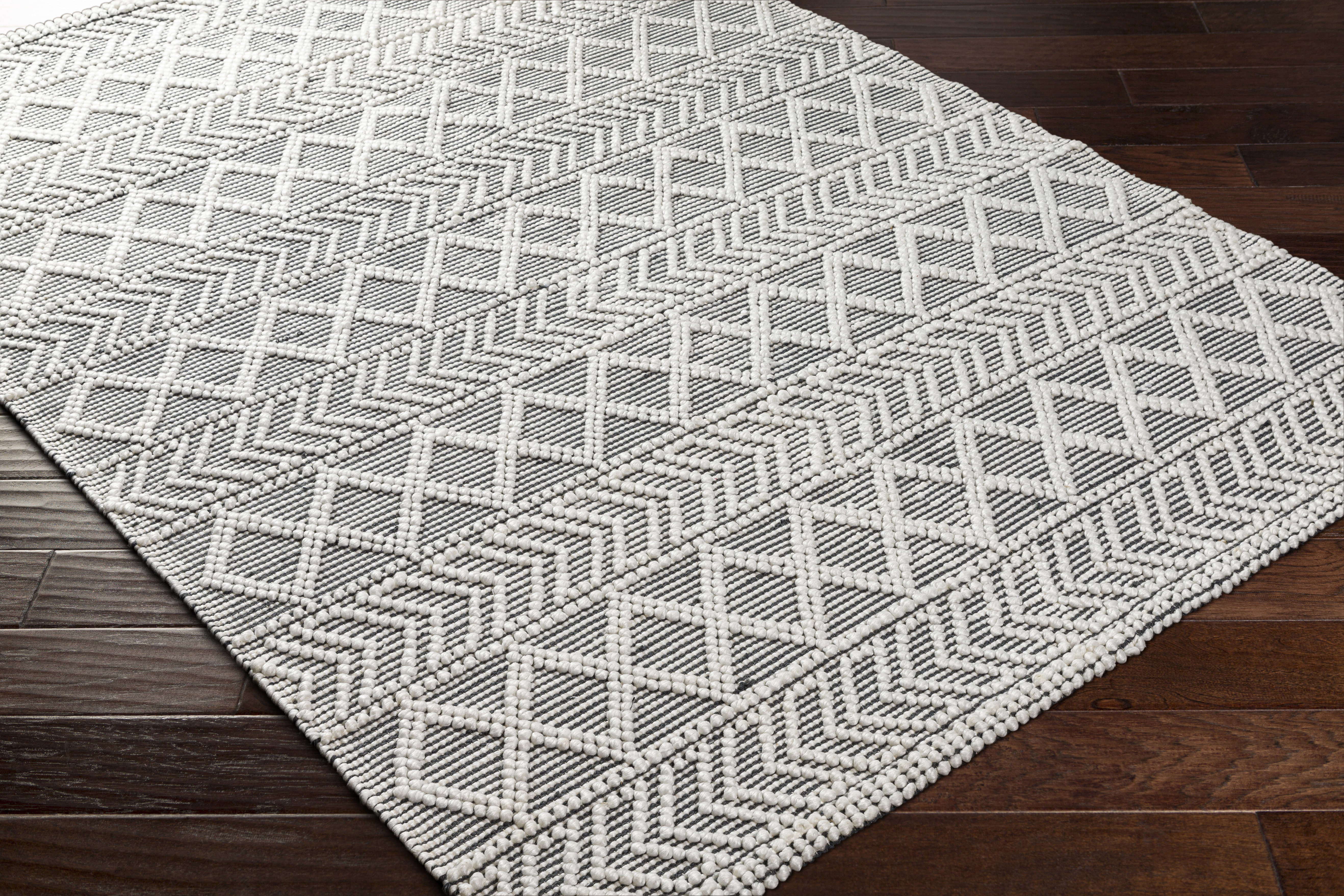 Photo inspiration: Fresh Look at Foundry Select Geometric Flatweave Recycled P E T Area Rug
