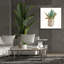 «Epic Graffiti 'Desert Greenhouse 13 Sq» par Danhui Nai, art mural sur toile, 37 po x 37 po