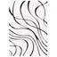 Philadelphia Power Loomed Polypropylene Ivory/Black Rug-2101622223