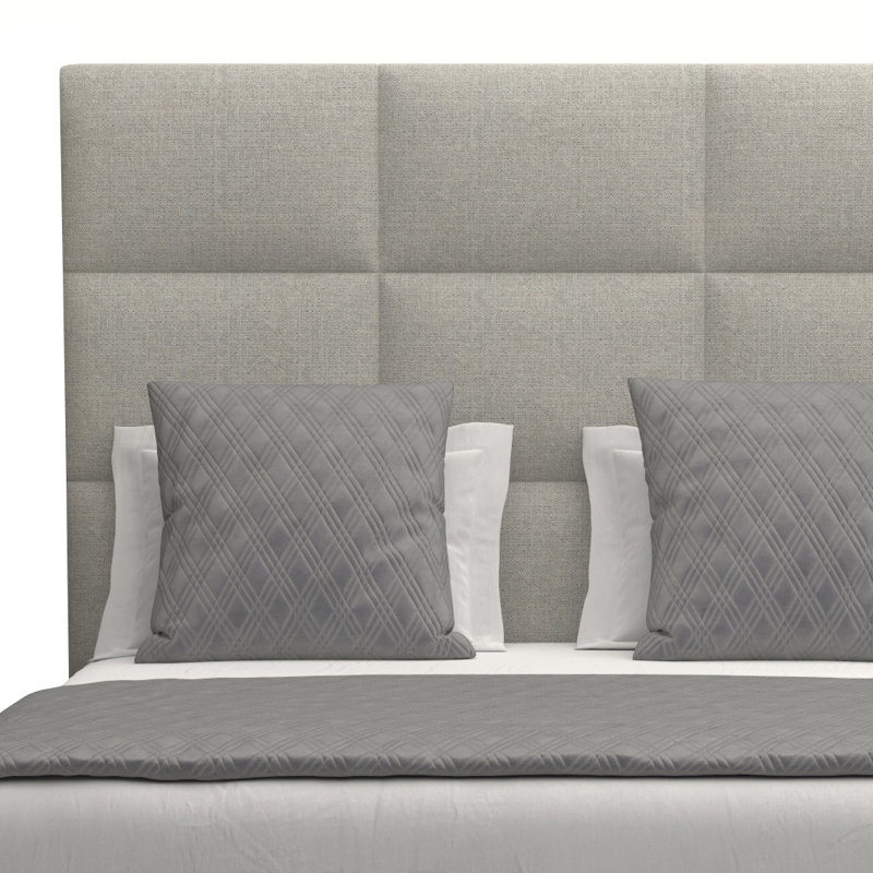 Dezyah Upholstered Bed, Grey Revolution®, Queen