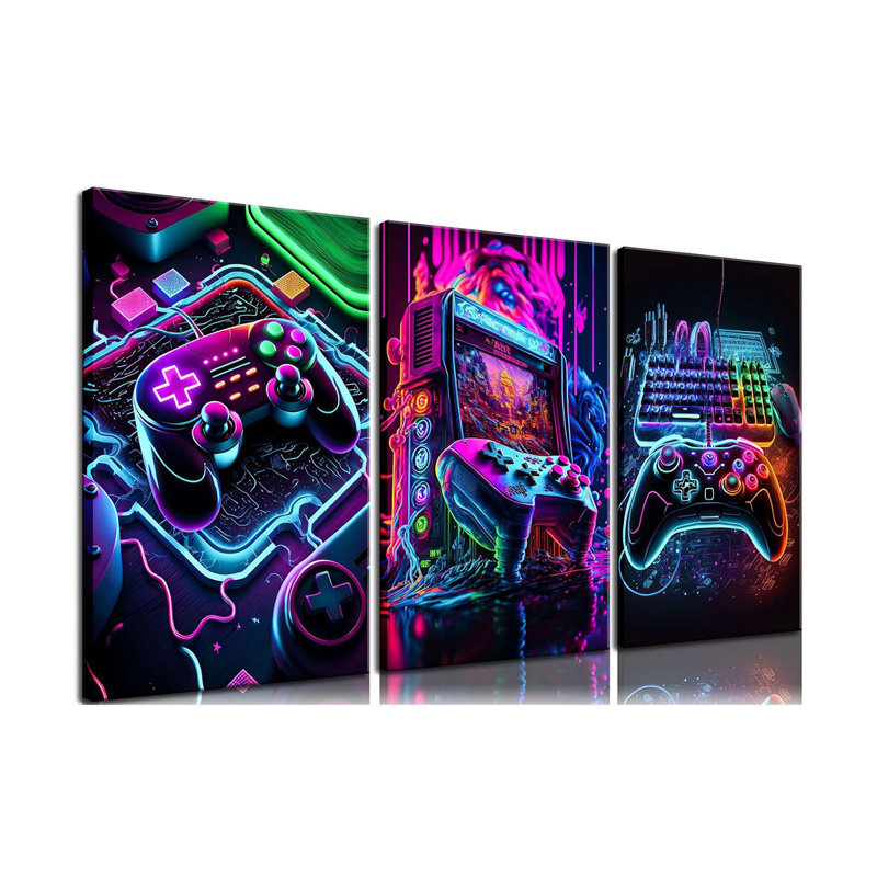 3 Piece Wrapped Canvas Print