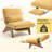 Accent Chair with Adjustable Footrest ,Lounge Chair with Adjustable Backrest,Reading Chair For Reading Room,Living Room,Apartment, Office-193420600