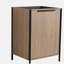 Armoire de comptoir de salle de bain indépendante de 24 pouces - sans lavabo