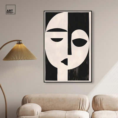 The Mask I Canvas by Art Remedy