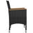 Dining Set Solid Acacia Wood Medium Ergonomic Dining Set-1812926656