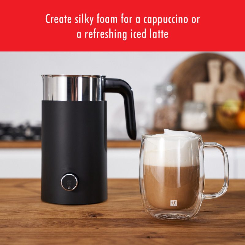 ZWILLING Enfinigy Milk Frother, Black Matte