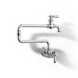 Artifacts® Single-Hole Wall-Mount Pot Filler