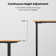 Kodee 63" L-Shaped Height Adjustable Electric Corner Standing Computer Desk for Home Office，4-in 1 Electrical Outlet Included