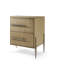 Table de chevet 2 tiroirs Essence