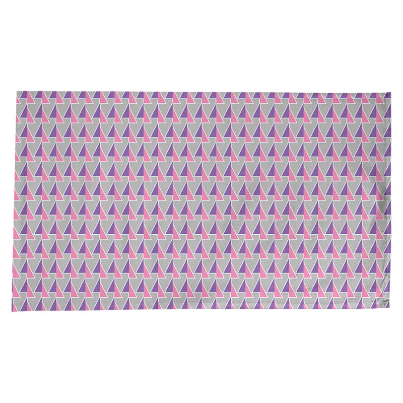 Shifted Arrows Tablecloth, Pink/Purple
