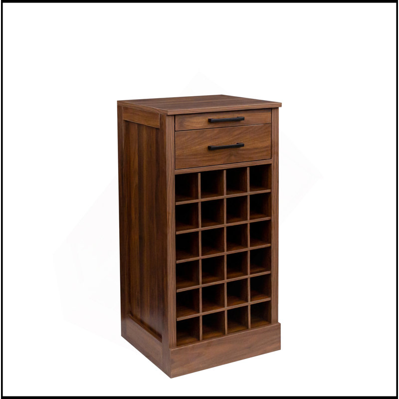 Buffet brun modulaire 24 pièces, Noyer brun