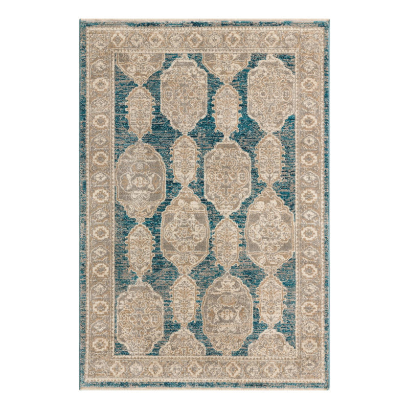 Tapis Gause, Rectangle 3 pi 11 po x 5 pi 11 po
