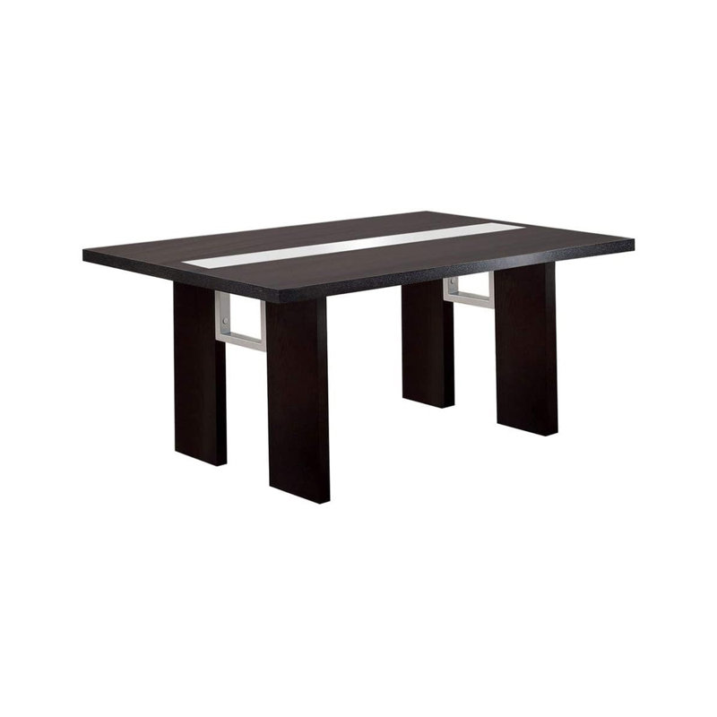 Table de salle à manger Azaraya, Noir