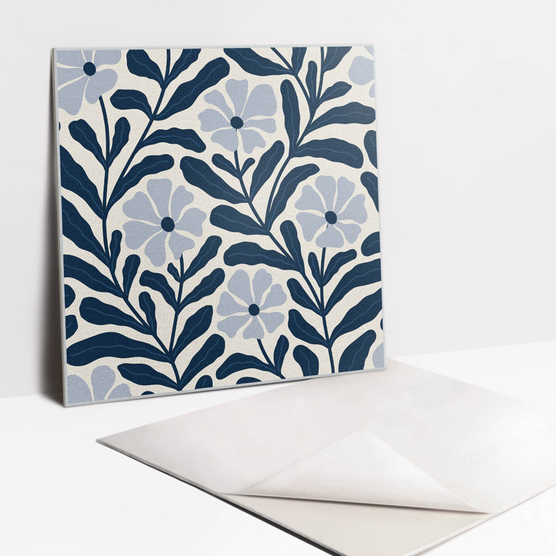 Aureon 30x30 cm Pvc Mosaic Sheet in Blue