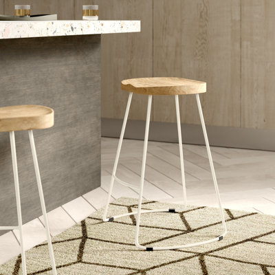Margaret Mango Solid Wood Bar Stool