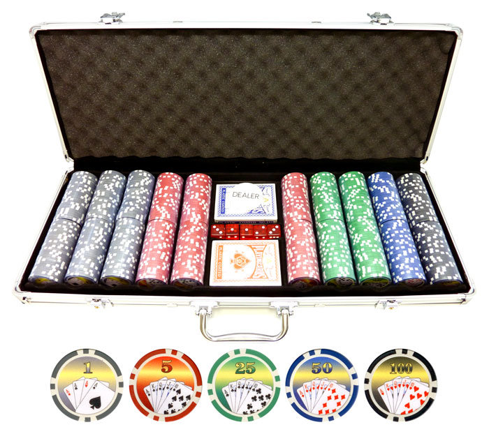 JP Commerce Clay Composite Poker Chips