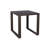 Taheed Modern Square 20''L×20'' W End Table