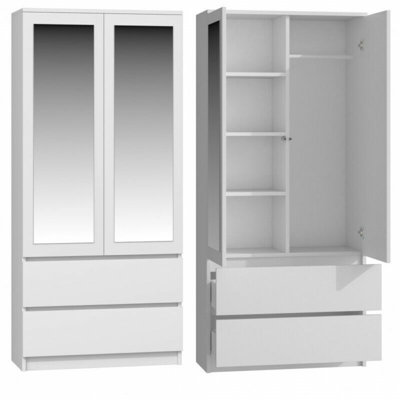 Jenness 2 Door Wardrobe