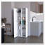 White 1-Door Multistorage Kitchen Pantry-1331645928