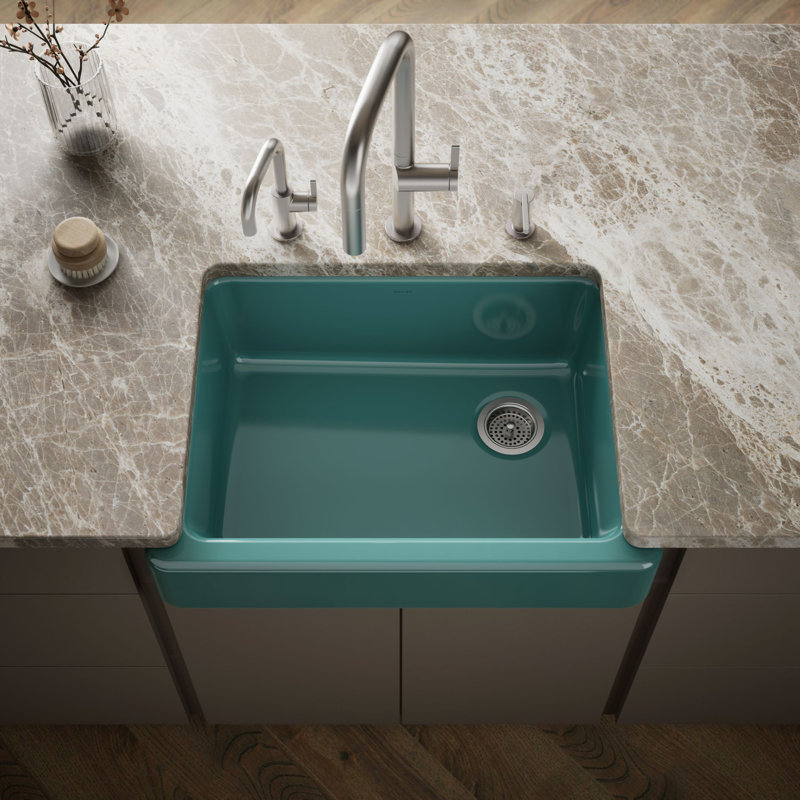 Whitehaven® 30" L x 22" W Farmhouse Kitchen Sink, Cane Sugar