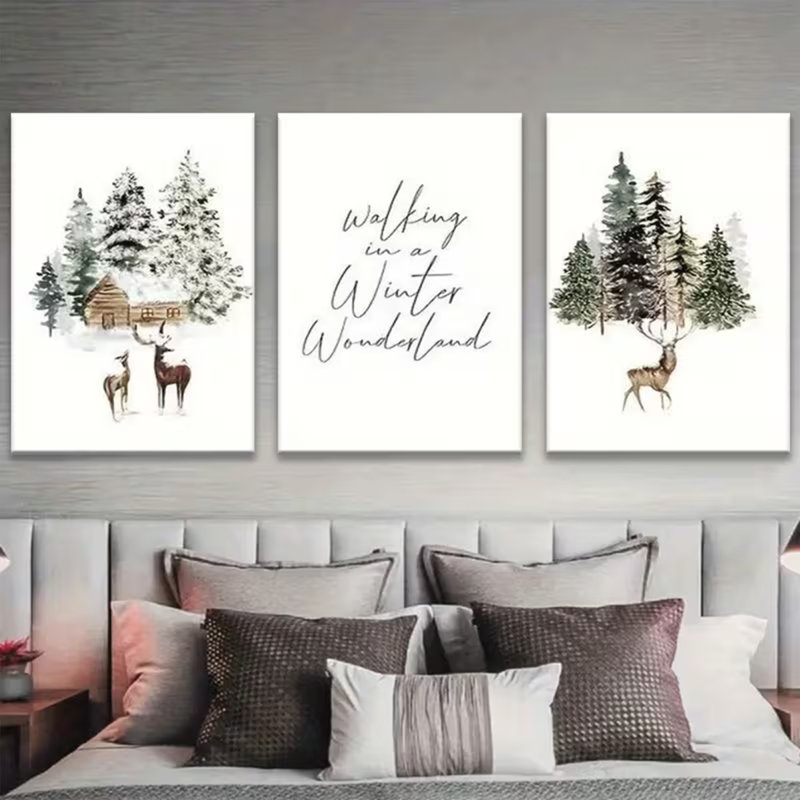 3 Piece Wrapped Canvas Print