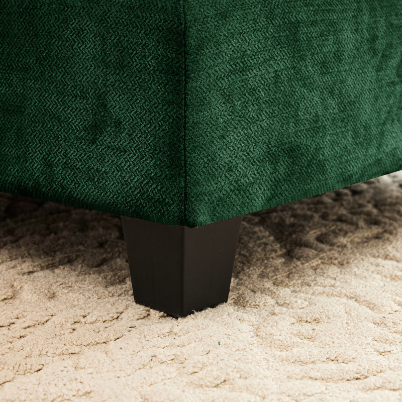 Modulaire 2 pièces en forme de L, en chenille douce et spacieuse, idéale pour la lecture, 2, H 36,6 po x l 74 po x P 59,5 po