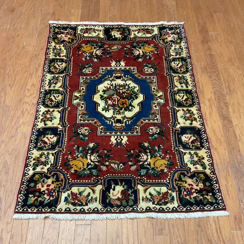  Tapis en laine fait à la main Bakhtiari