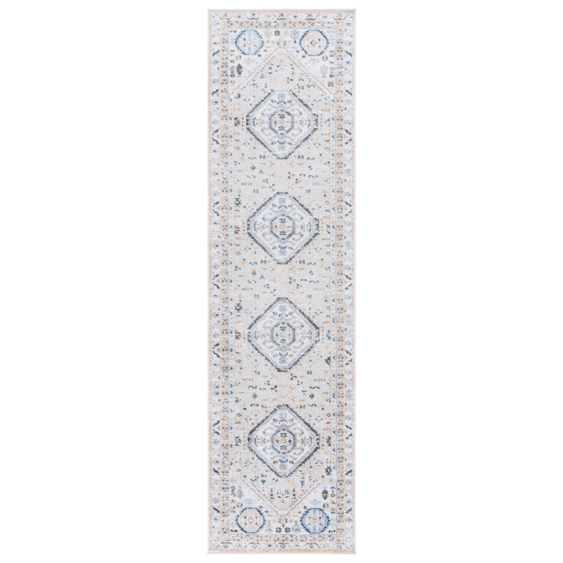 Washable Oriental Indoor Rug, Runner 2'2" x 8'
