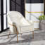 Fauteuil en velours de 26,25 po Margo-1727802427