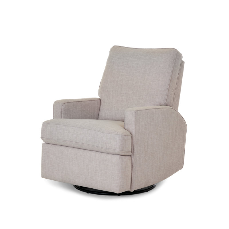 Madison Swivel Glider Reclining Chair, Oatmeal