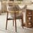 Amarachi Upholstered Solid Wood Dining Chair Side Chair-2131902370