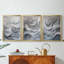 ABSTRACT Series CDL XXII - Toile tendue avec châssis sur mesure - 3 pièces-117235876-117235877