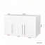 Armoire de rangement murale empilable, P 15,75 po x l 35,43 po x H 19,69 po