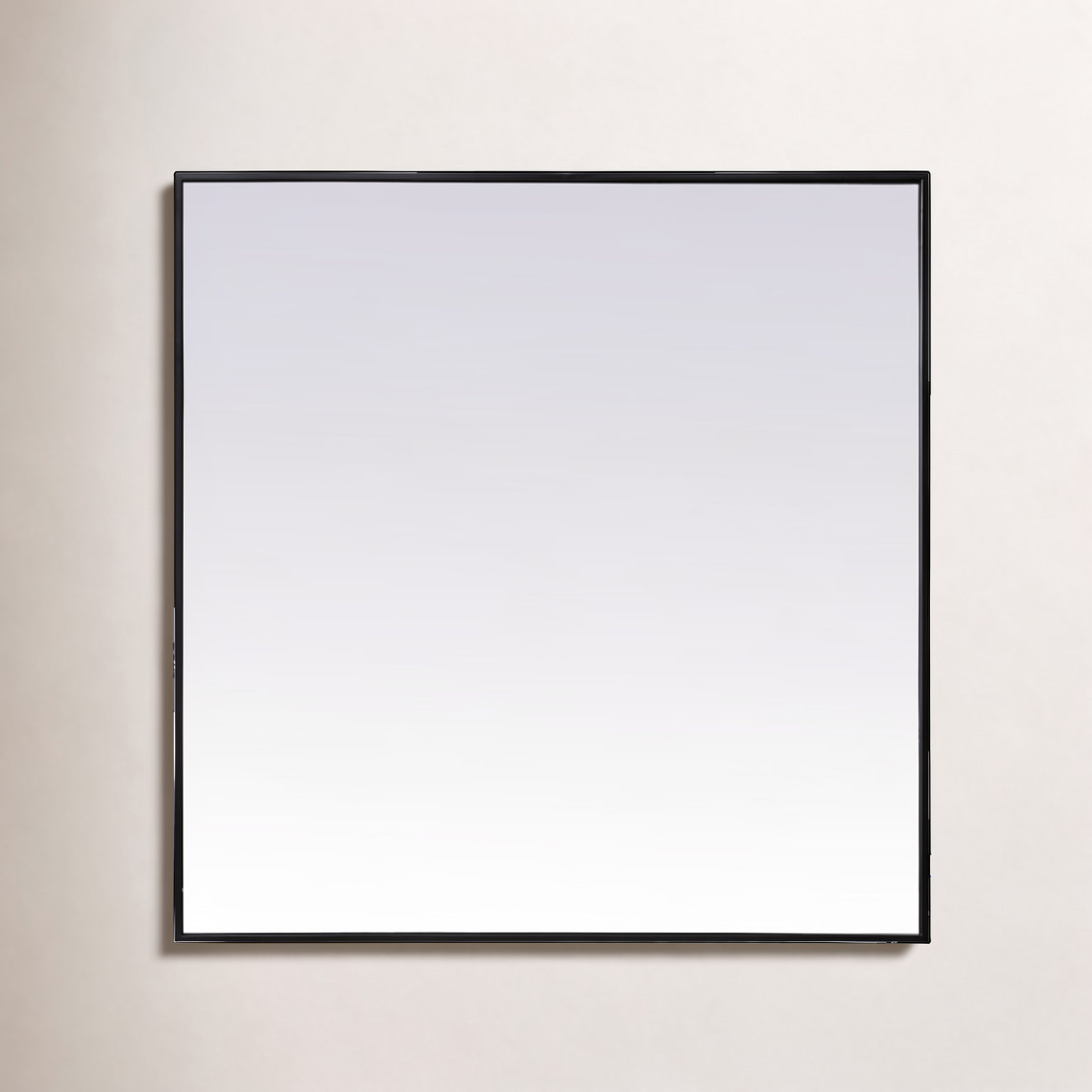 Valparaiso Accent Mirror, 42"  x 42" , Black