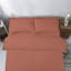 Microfiber No Pattern Duvet Cover Set with Pillowcases Included-115675834-115675839