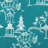 Palm Beach Toile Reversible Throw Pillow-71509199-26348999