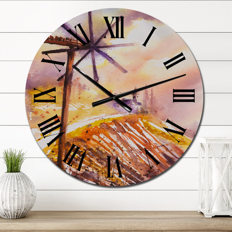 Horloge murale très grande, Médium