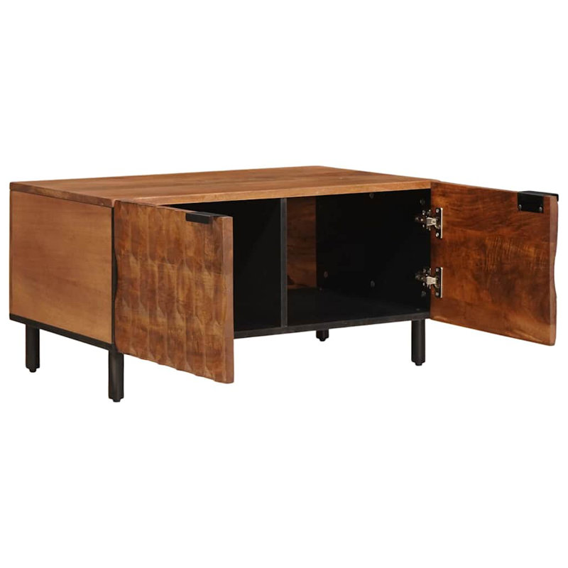 Tarquinio Coffee Table with Storage, Brown