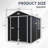 6 Ft X 8 Ft Outdoor Storage Shed