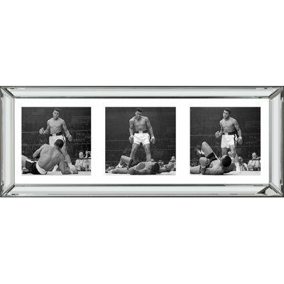 Muhammed Ali Triple - Print on Wood