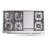 ILVE Professional Plus II 48 Dual Fuel Range, 8 Sealed Burners, Griddle (White)-98196413-98196416