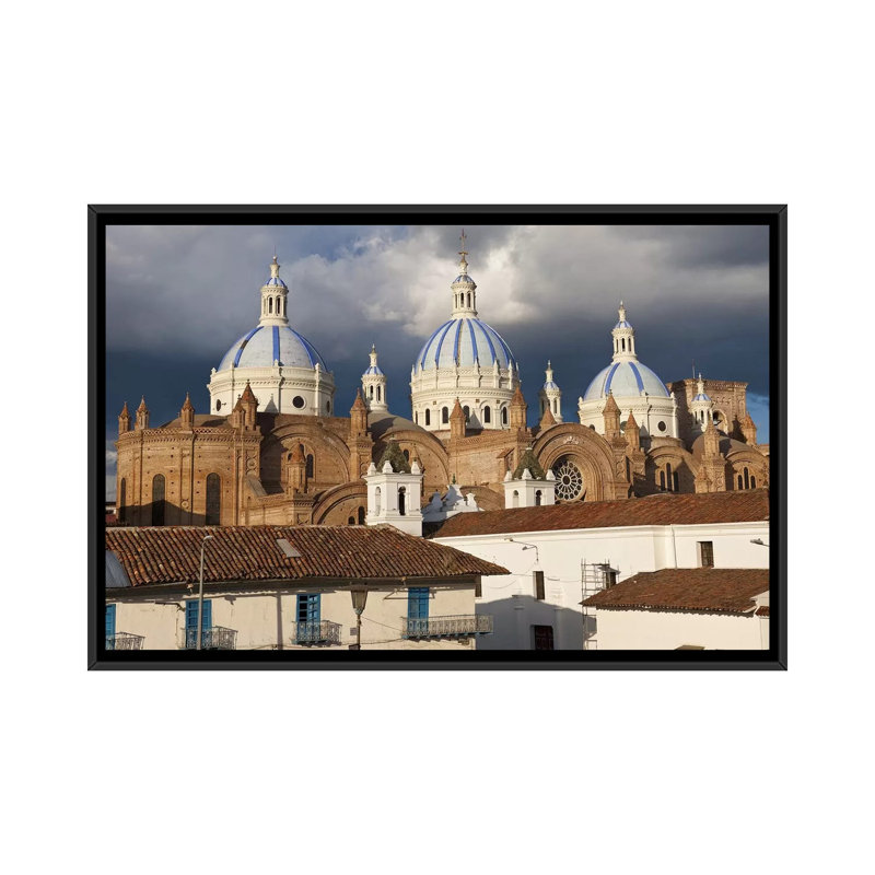 « immaculées de la conception cathedral, cuenca, équateur », reproduction de photo sur toile, H 18 po x l 26 po x P 1,5 po