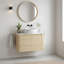 Meuble-lavabo mural de 30 po avec 2 portes à fermeture en douceur