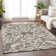Premium Machine Washable Prisco Taupe Rug