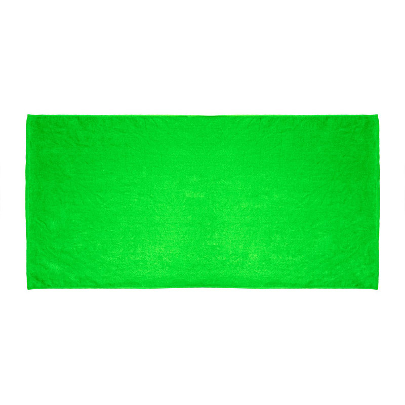 Serviette de plage 100% coton Boivin, Vert