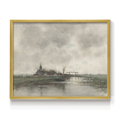 Paysages rétro-CD XXXI-impression encadrée - réaménageable
