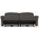 Seibert Top Grain Leather Match Power Zero Gravity Reclining Sofa with Power Adjustable Headrest