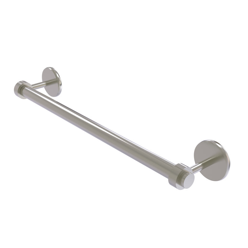 Barre à serviettes murale, Nickel satiné