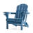 Foldable HDPE Adirondack Chair – Premium Weather-Resistant Patio Seating for All Seasons-449530662